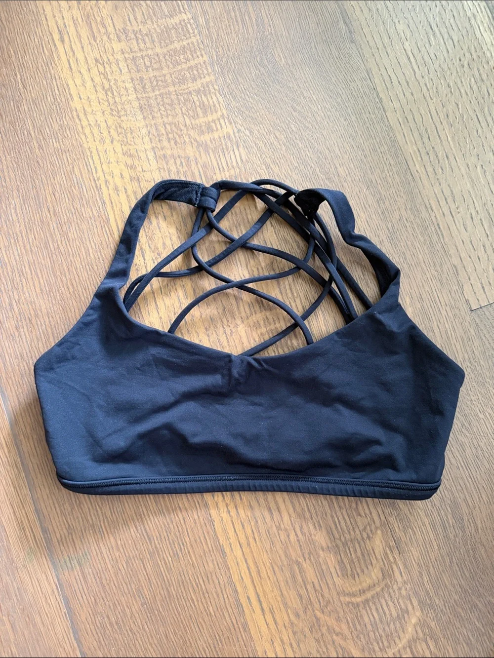 lululemon athletica Black Multi-Strap Sports Bra